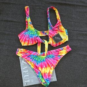 Zaful Tie-Dye Bikini NWT